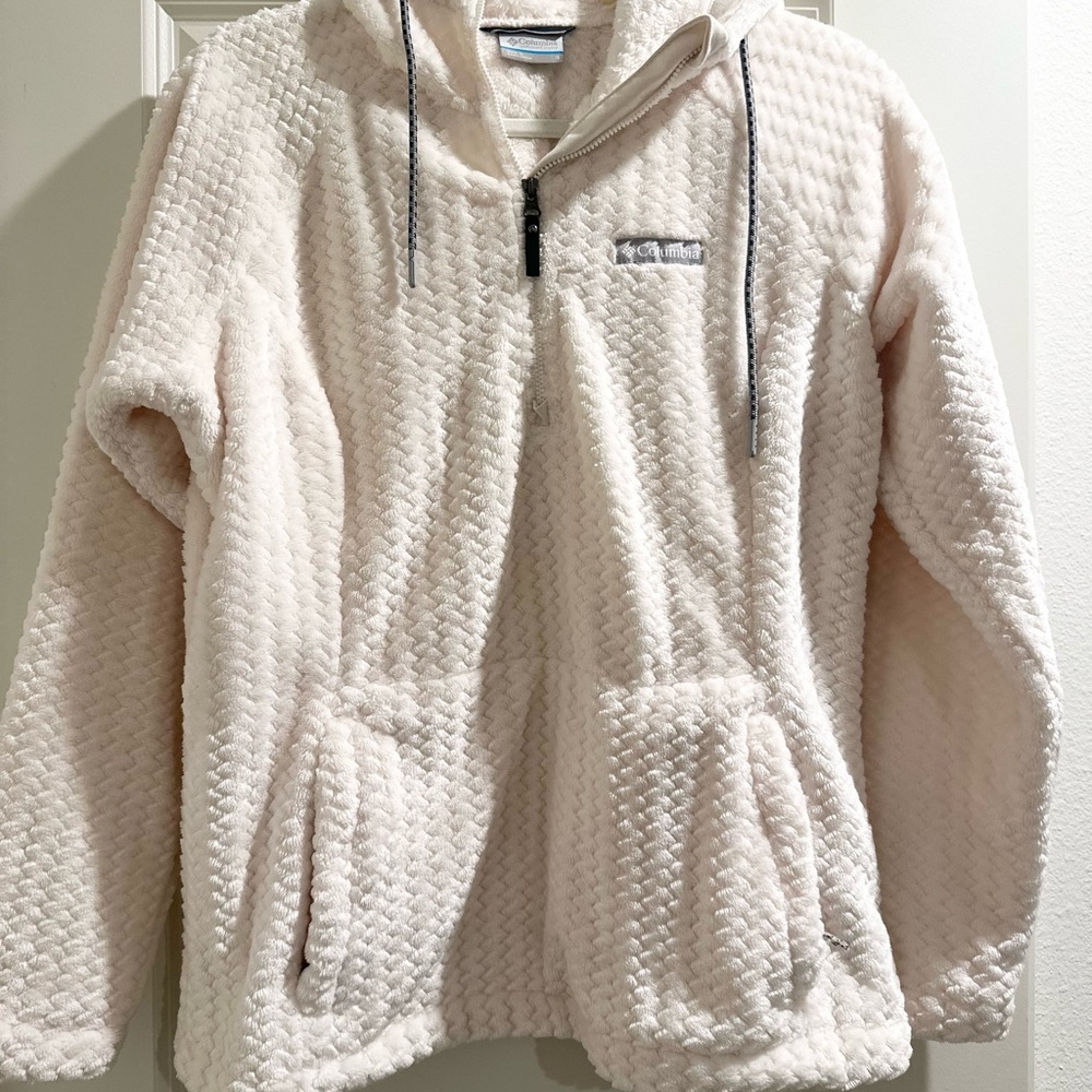 Columbia Cream Hooded Sweatshirt